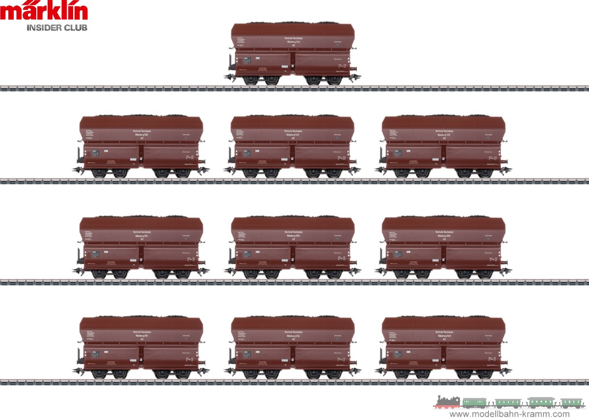 Märklin 46226, EAN 4001883462264: H0 Selbstentladewagen-Set OOt Oldenburg DRG