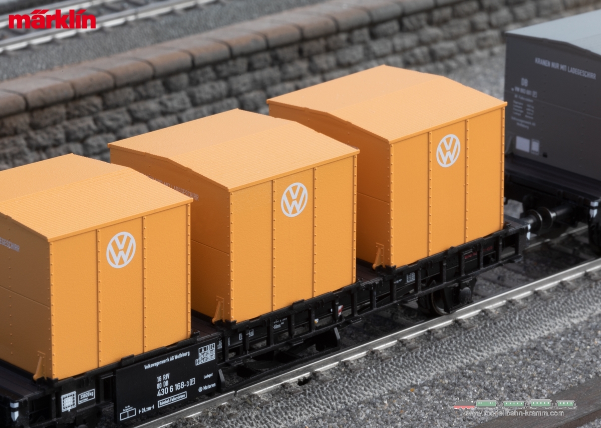 Märklin 46661, EAN 4001883466613: Type Laabs Container Transport Car