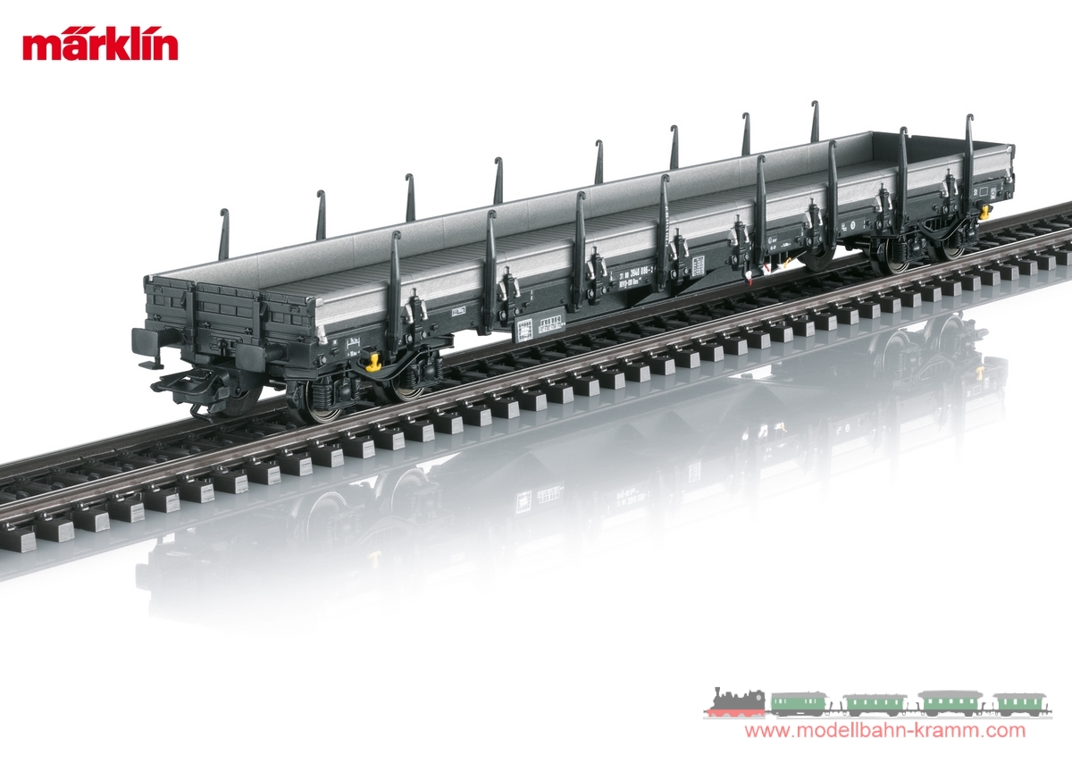 Märklin 47129, EAN 4001883471297: H0 Niederbordwagen DB