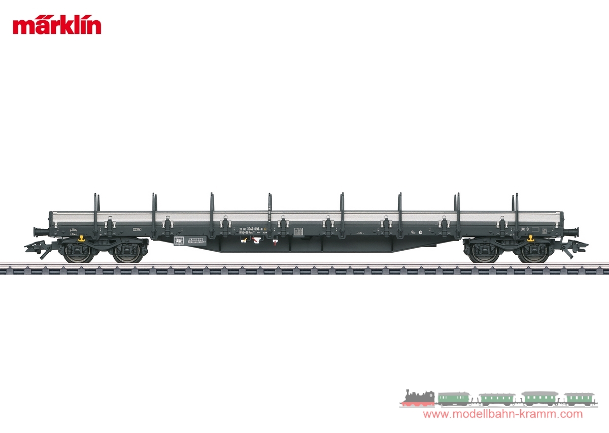 Märklin 47129, EAN 4001883471297: H0 Niederbordwagen DB