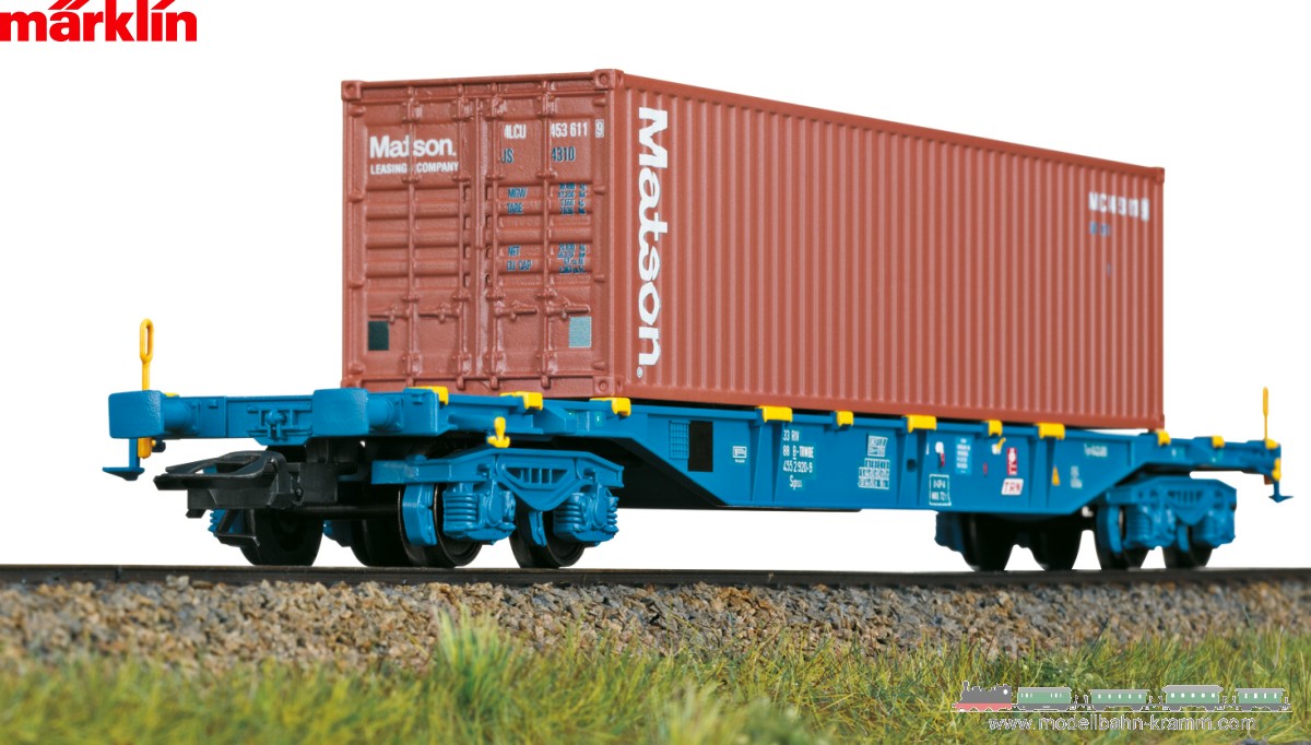 Märklin 47136, EAN 4001883471365: Type Sgnss Container Transport Car