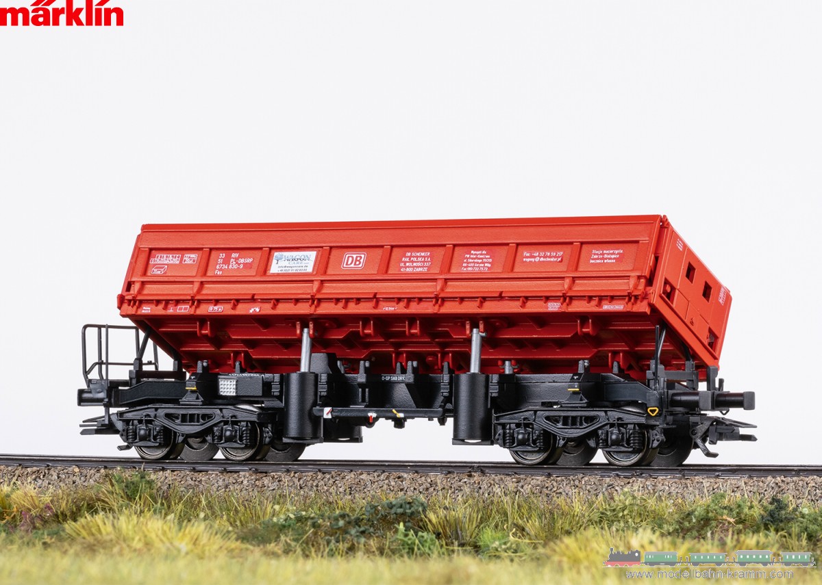 Modellbahn-Kramm: Märklin 48458 Type Fas Side Dump Car Set, only