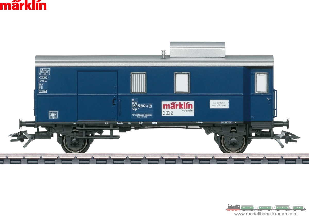 Märklin 48522, EAN 4001883485225: Märklin Magazin H0 Annual Car for 2022