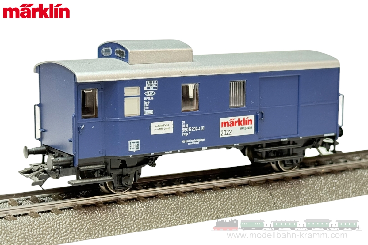 Märklin 48522, EAN 4001883485225: H0 Märklin Magazin Jahreswagen 2022