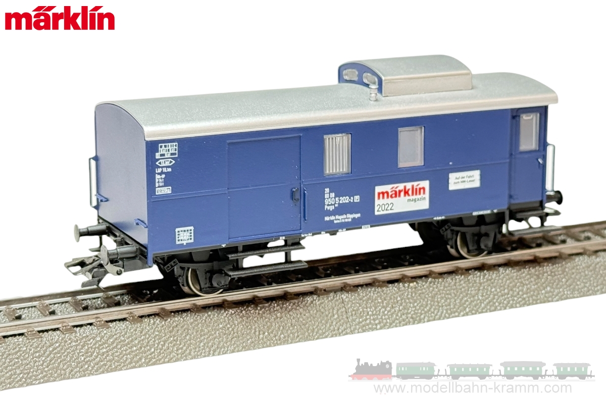 Märklin 48522, EAN 4001883485225: H0 Märklin Magazin Jahreswagen 2022
