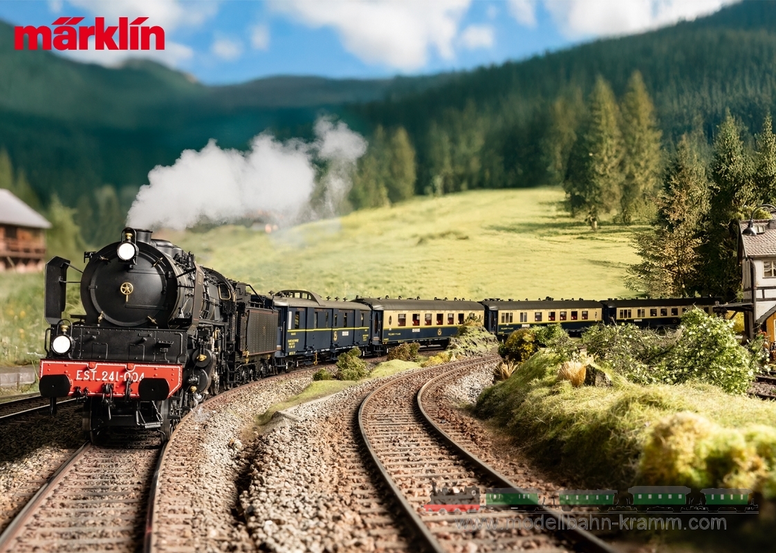 Märklin 55086, EAN 4001883550862: 1 Spur Sound Dampflok S.13(241A) EST