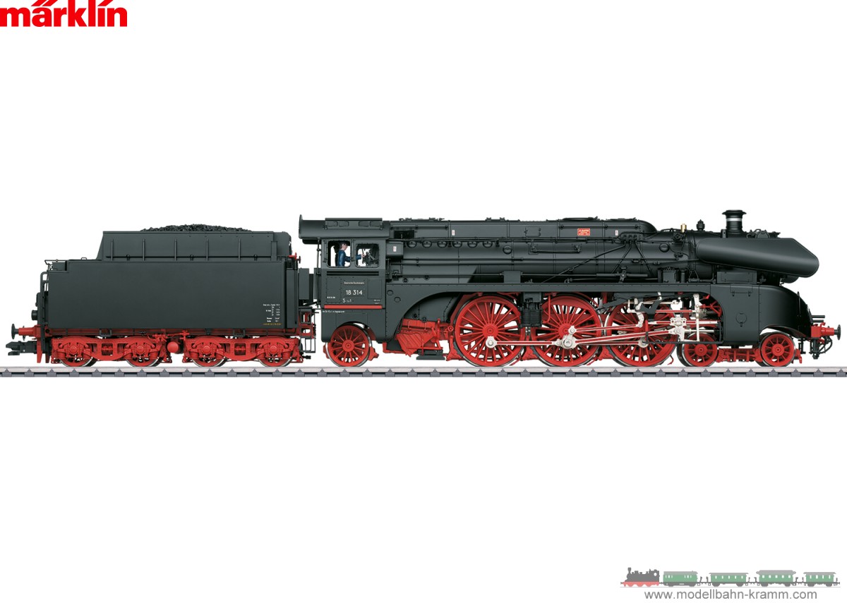 Märklin 55125, EAN 4001883551258: 1 Spur Sound Dampflokomotive Baureihe 18 DR