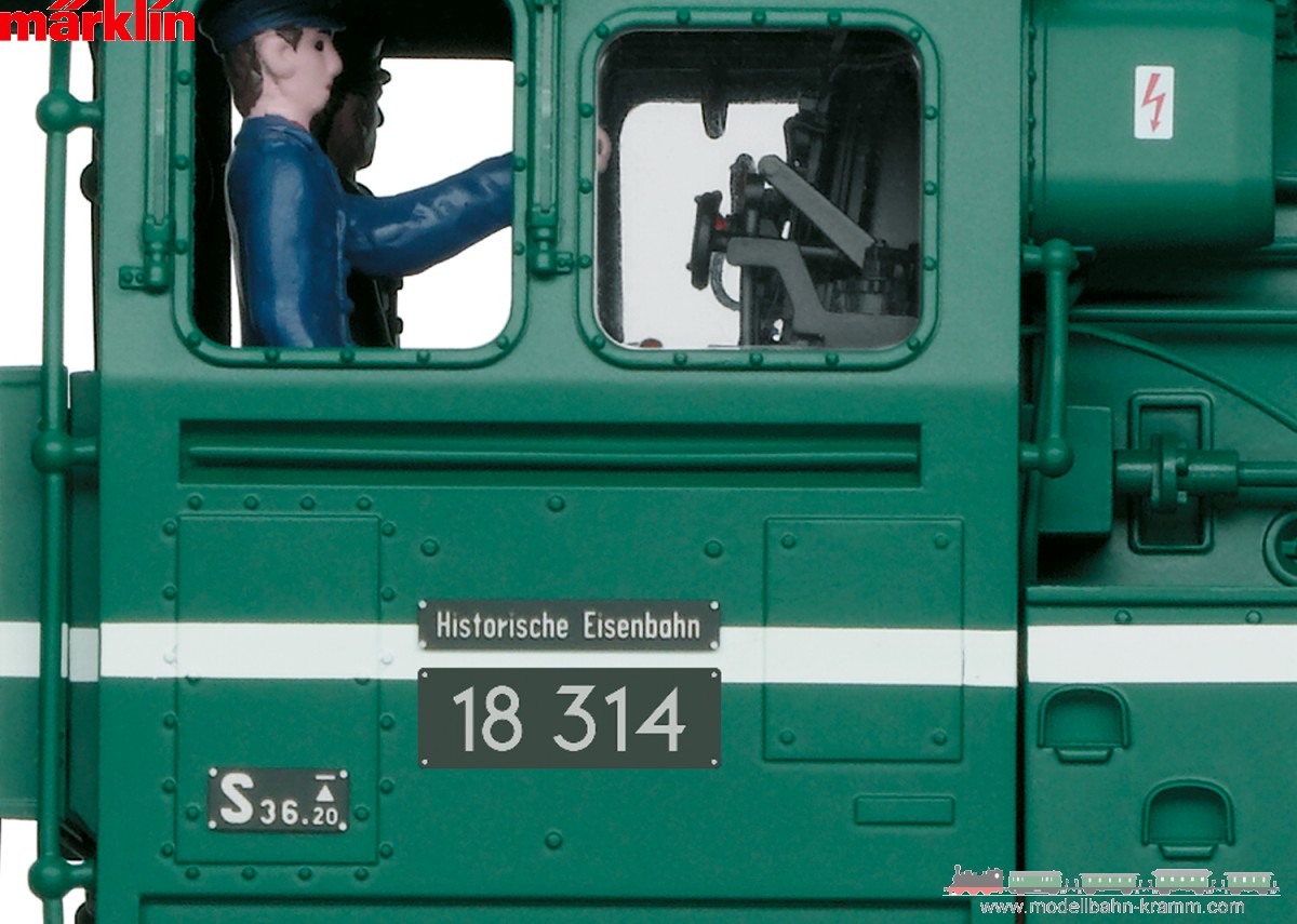 Märklin 55129, EAN 4001883551296: 1 Spur Sound Dampflokomotive Baureihe 02 Museum