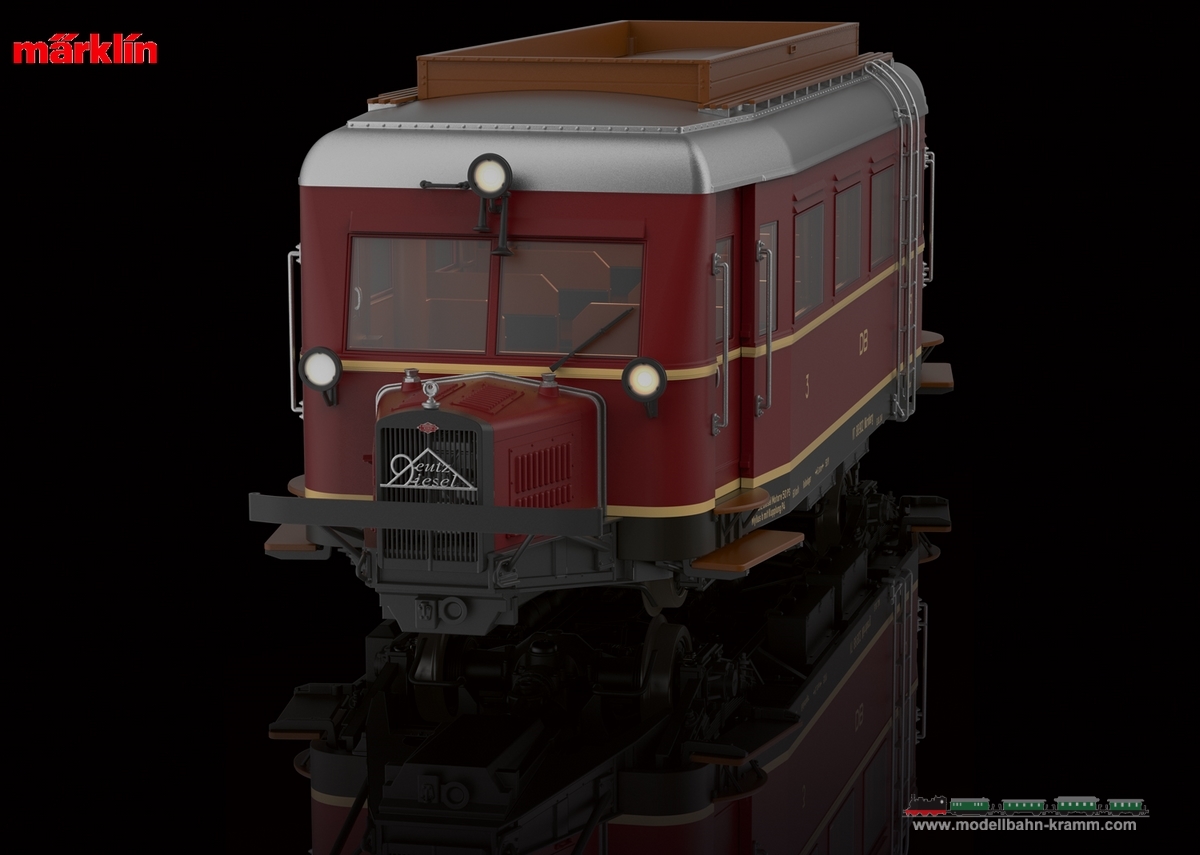 Märklin 55133, EAN 4001883551333: Class VT 88.9 Diesel Powered Rail Car - the Pig´s Snot