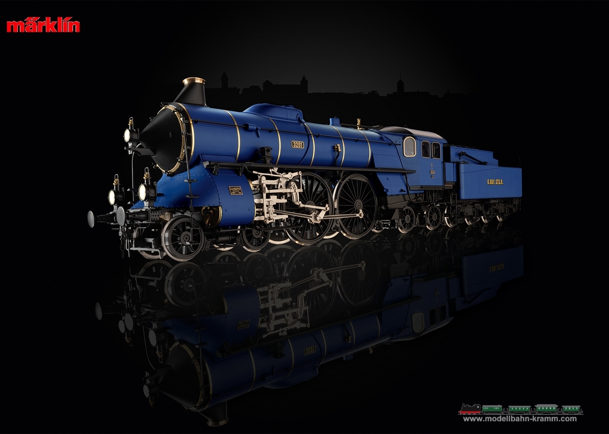 Märklin 55167, EAN 4001883551678: 1 Spur Sound Dampflokomotive Baureihe S 2/6 K.Bay.Sts.B.