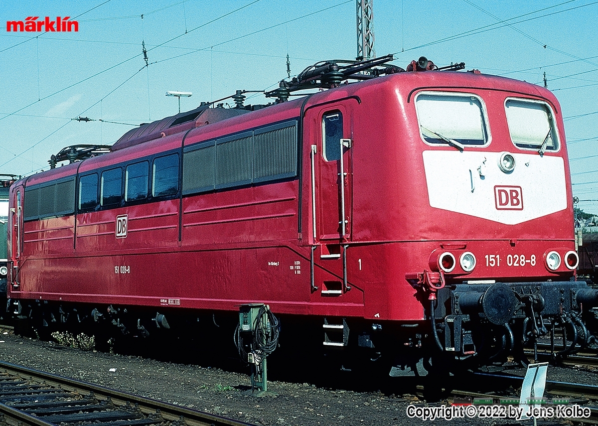 Märklin 55254, EAN 4001883552545: Class 151 Electric Locomotive