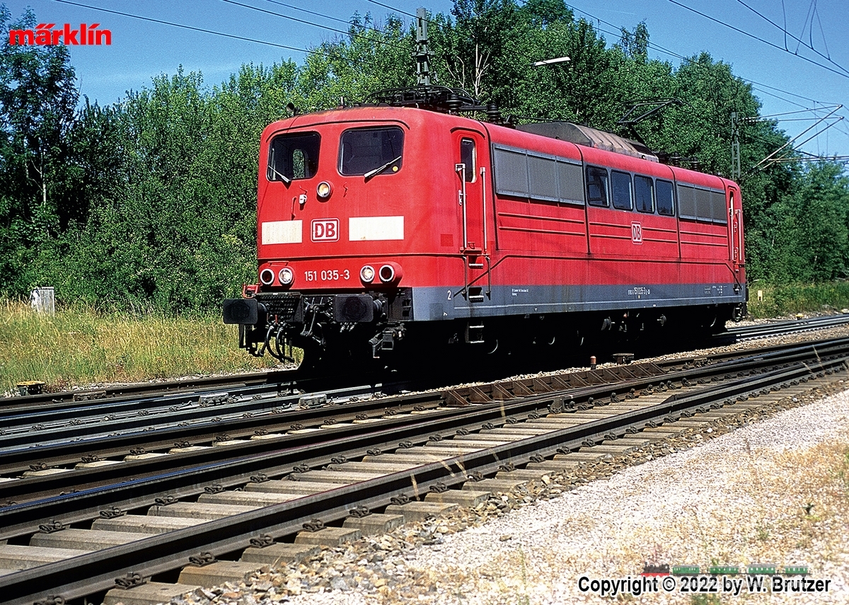Märklin 55256, EAN 4001883552569: Class 151 Electric Locomotive