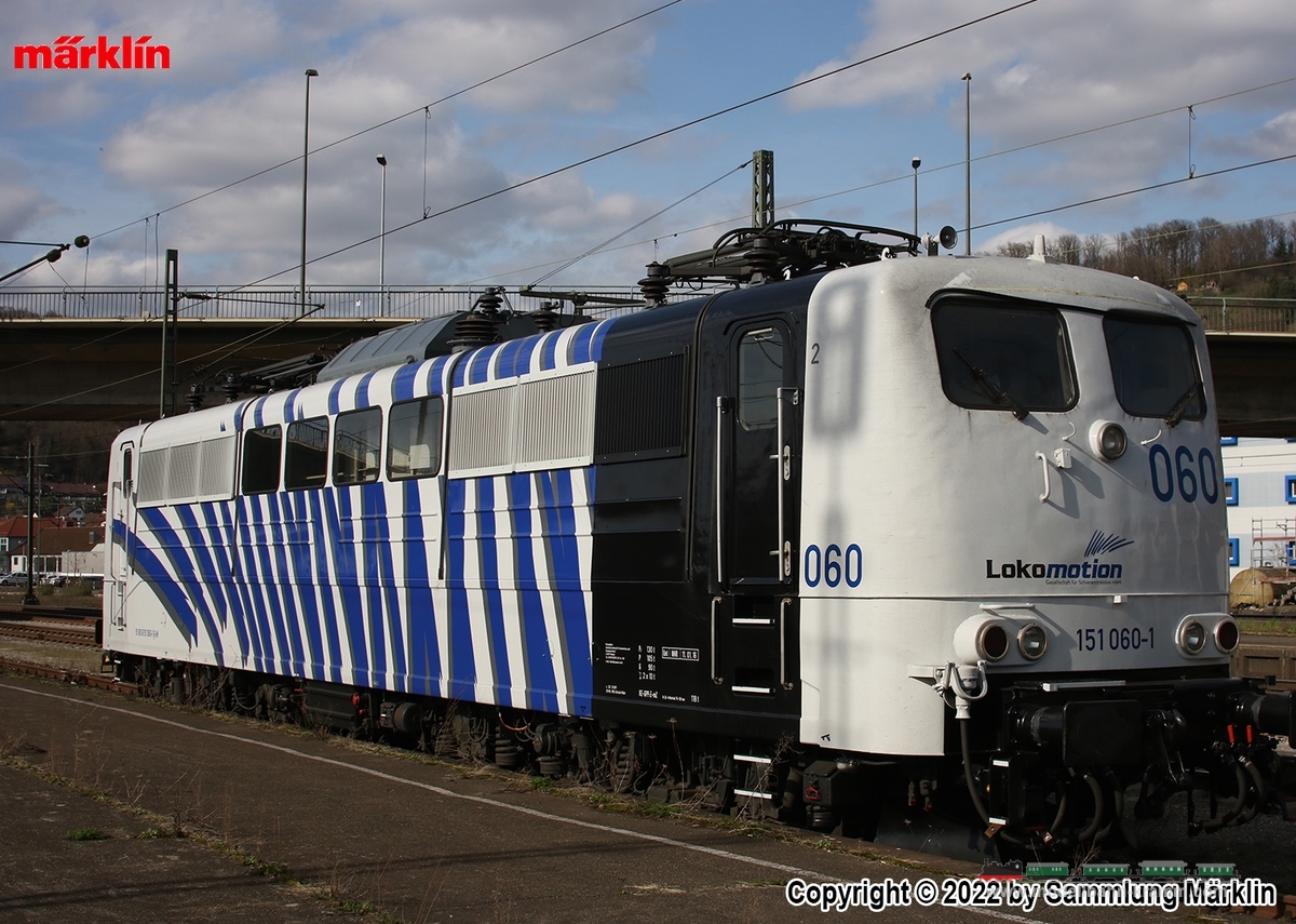 Märklin 55257, EAN 4001883552576: Class 151 Electric Locomotive