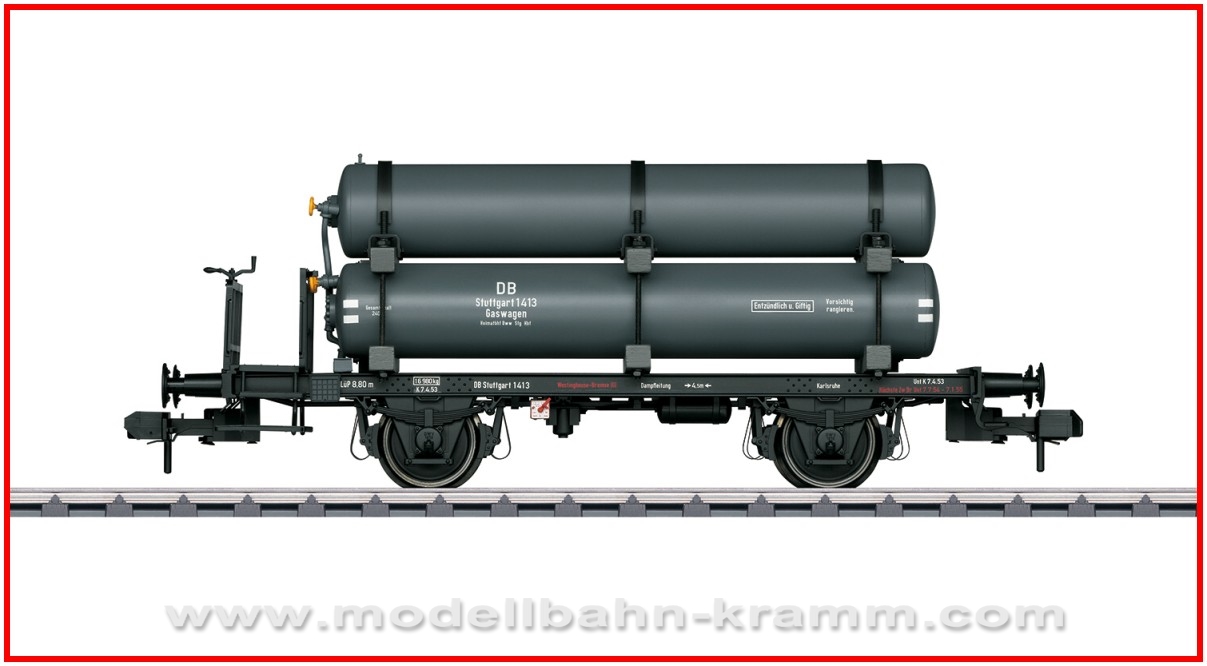 Märklin 58060, EAN 4001883580609: 1 Spur, Dienstgutkesselwagen mit Gasbehältern