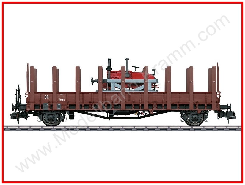 Märklin 58819, EAN 4001883588193: 1 Spur, Rungenwagen+ Schienen-Lanz, DRG