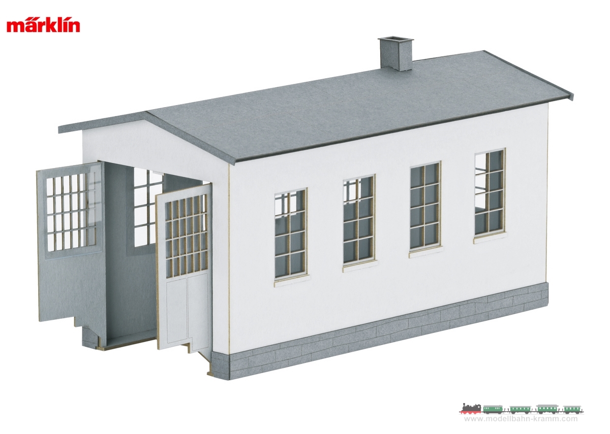 Märklin 72178, EAN 4001883721781: Small Locomotive Shed Building Kit.