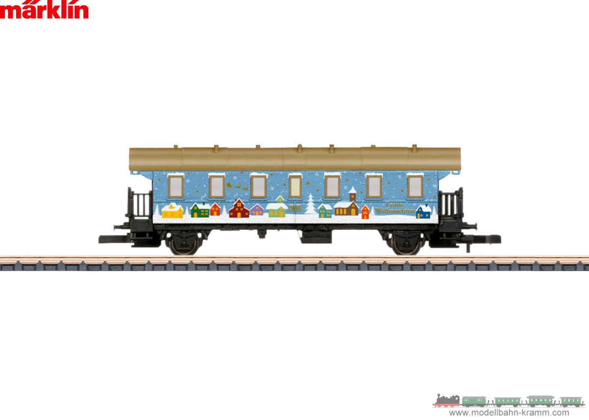 Modellbahn-Kramm: Märklin 80636 Christmas Car Z-Gauge 2026, only