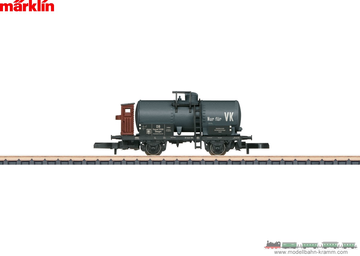 Märklin 82303, EAN 4001883823034: Z Dienstgutkesselwagen mit Bremserhaus