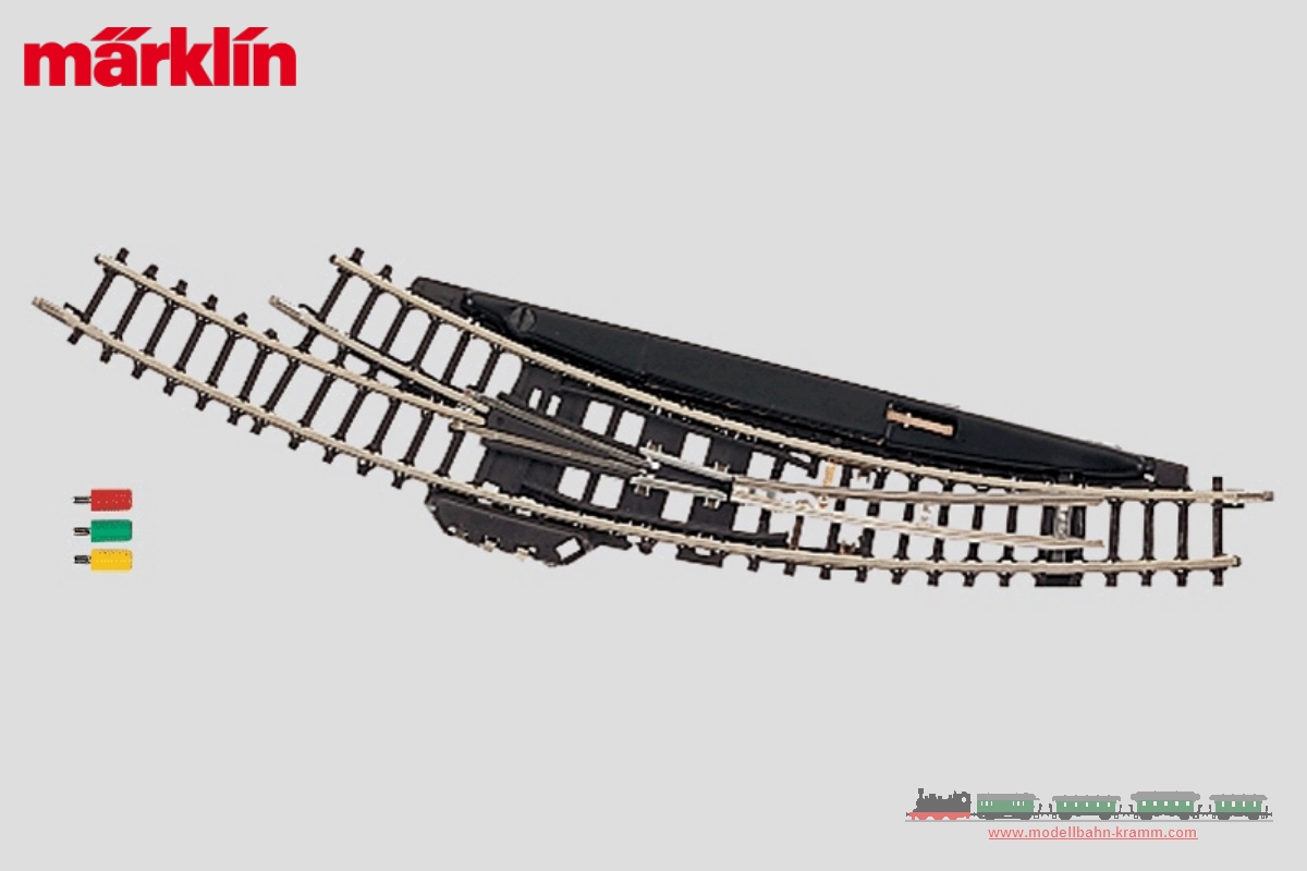 Märklin 8569, EAN 4001883085692: Z Elektromagnetische Bogenweiche rechts, 125 mm