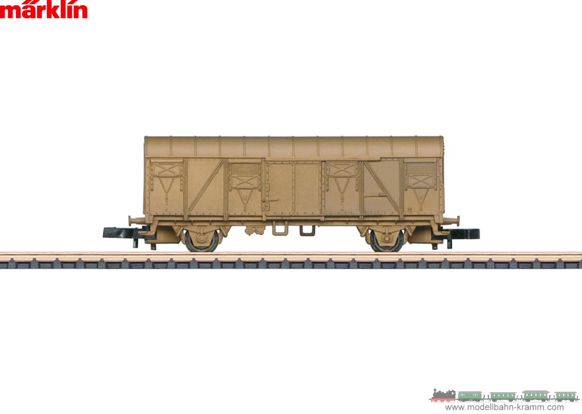 Märklin 86004, EAN 4001883860046: Z gedeckter Güterwagen in Echtbronze Glmhs III, IV, V