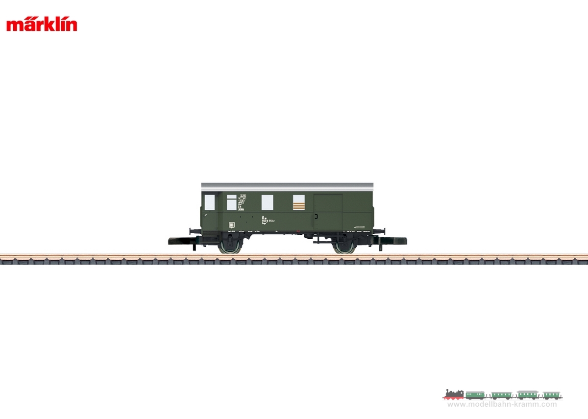 Märklin 86061, EAN 4001883860619: Z Güterzug-Gepäckwagen Pwgs DB
