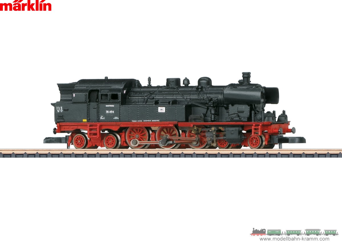Märklin 88069, EAN 4001883880693: Z Personenzug-Tenderlokomotive BR 78 DR III