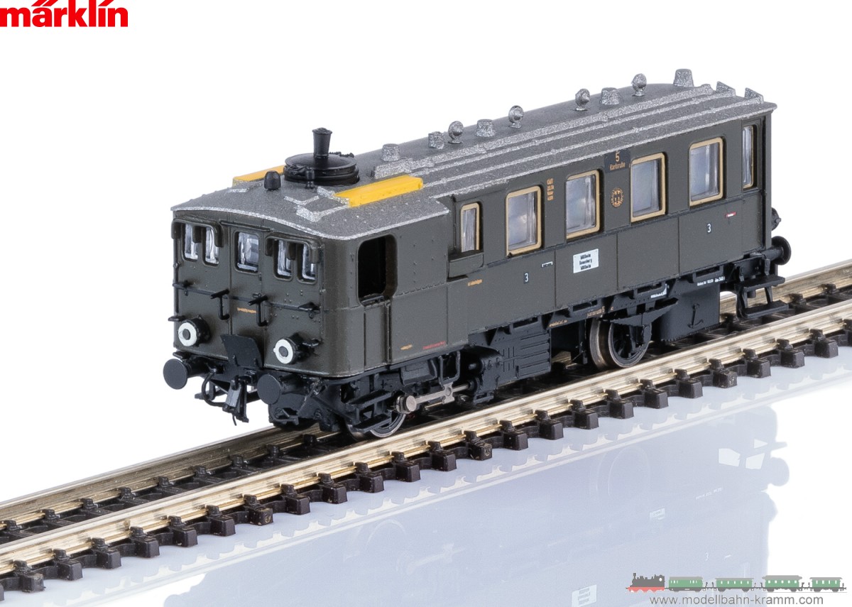Märklin 88147, EAN 4001883881478: Z Kittel-Dampftriebwagen (Ci dT Wü 05 der DRG)