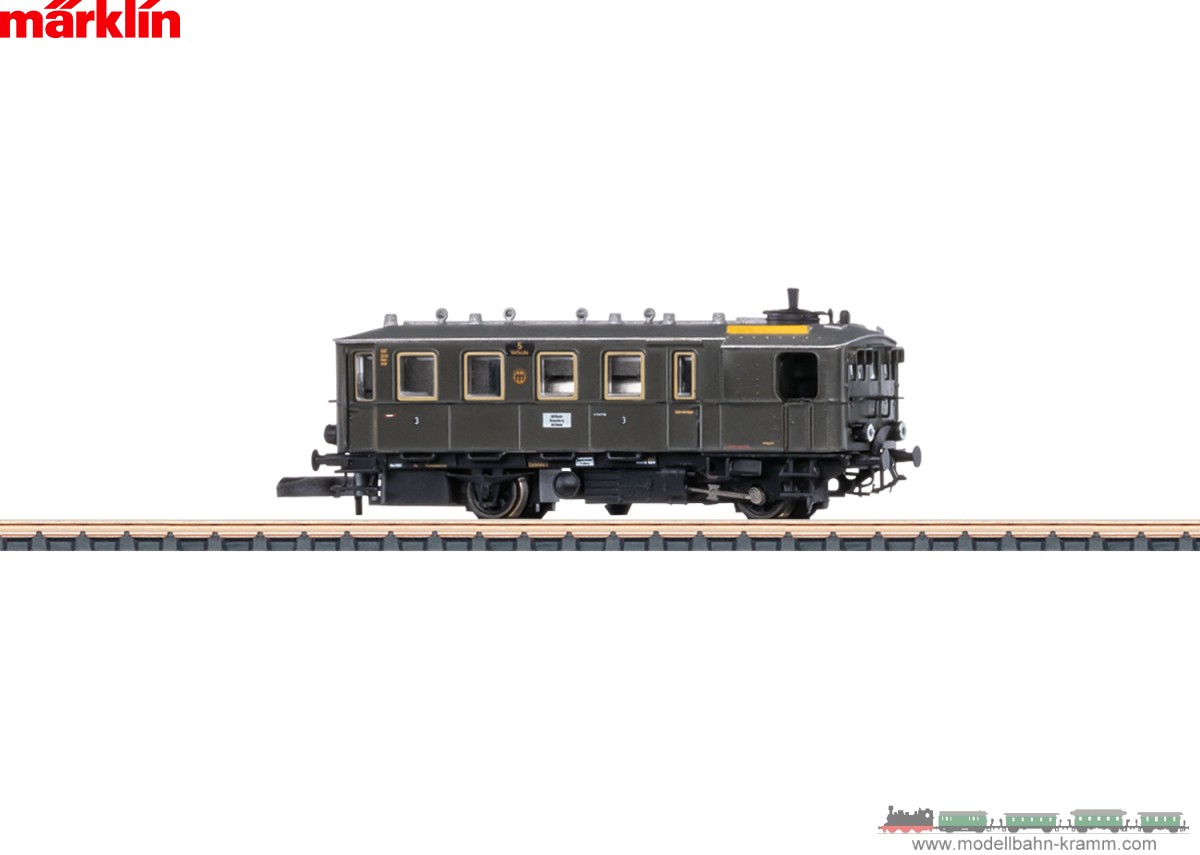 Märklin 88147, EAN 4001883881478: Z Kittel-Dampftriebwagen (Ci dT Wü 05 der DRG)