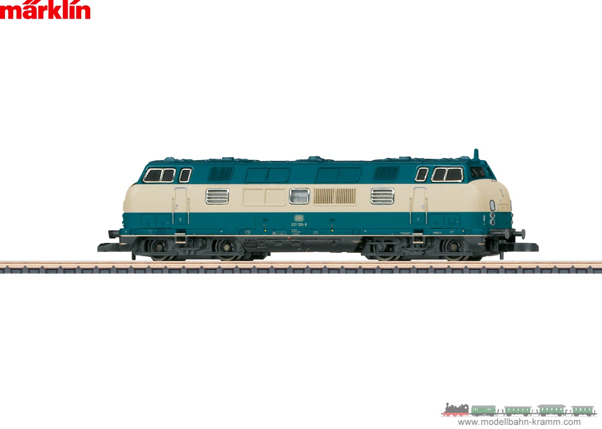Märklin 88208, EAN 4001883882086: Z Diesellokomotive Baureihe 221 DB