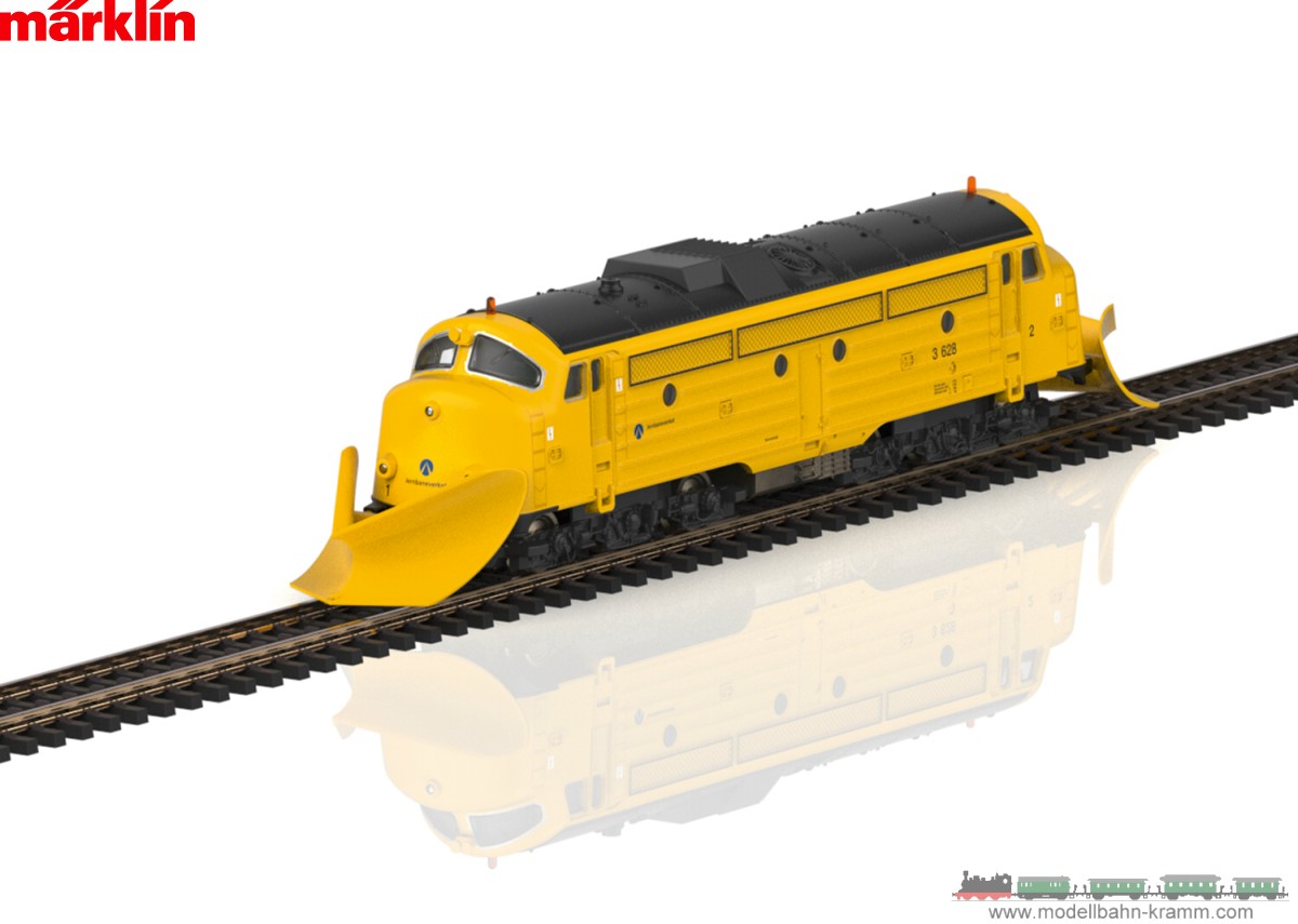 Märklin 88362, EAN 4001883883625: Z Diesellokomotive mit Schneeräumer V