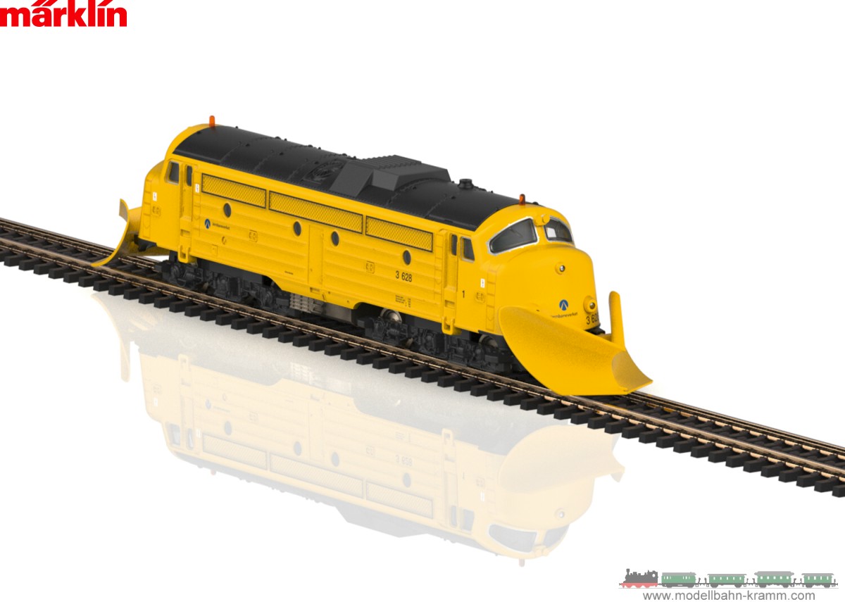 Märklin 88362, EAN 4001883883625: Z Diesellokomotive mit Schneeräumer V