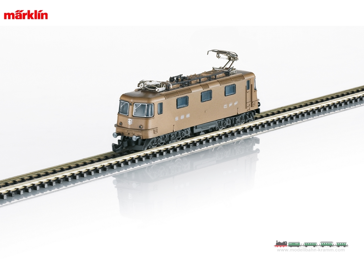 Märklin 88597, EAN 4001883885971: Class Re 4/4 II Electric Locomotive in Real Bronze