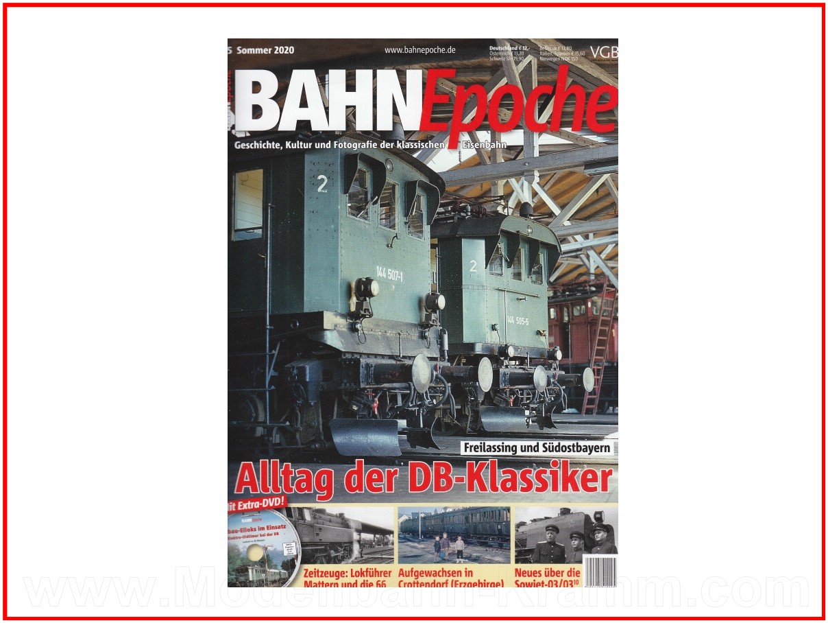 VGB Verlagsgruppe Bahn 302003, EAN 2000075200273: Bahn Epoche 3/2020