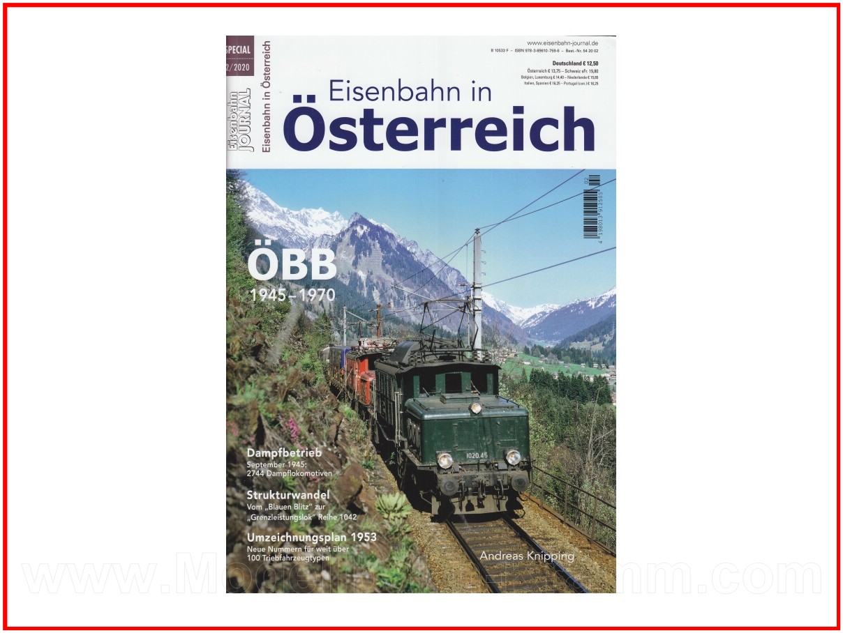 VGB Verlagsgruppe Bahn 542002, EAN 2000075211392: Eisenbahn in Österreich, ÖBB 1945-1970
