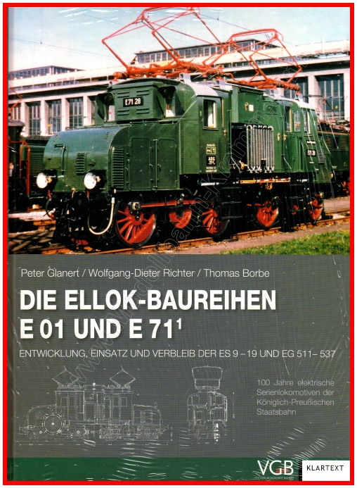 VGB Verlagsgruppe Bahn 581419, EAN 2000003808564: Die E-Lok BR 01 und E 71