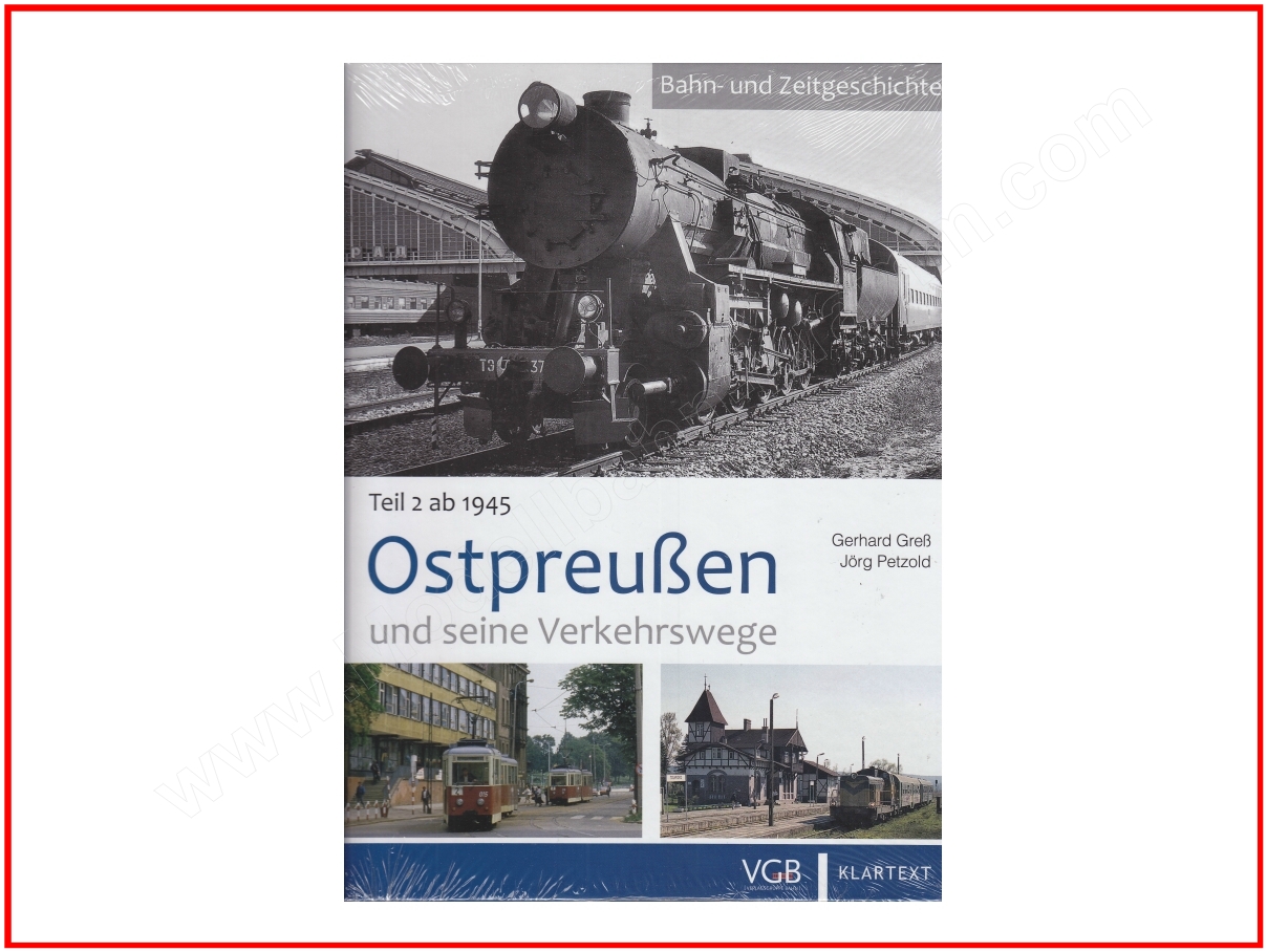 VGB Verlagsgruppe Bahn 581827, EAN 2000075080769: Ostpreußen Teil 2 ab 1945