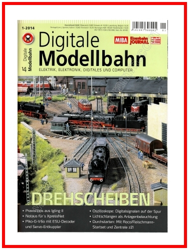 VGB Verlagsgruppe Bahn 651401, EAN 2000003696222: Dig.Modellbahn Drehscheiben