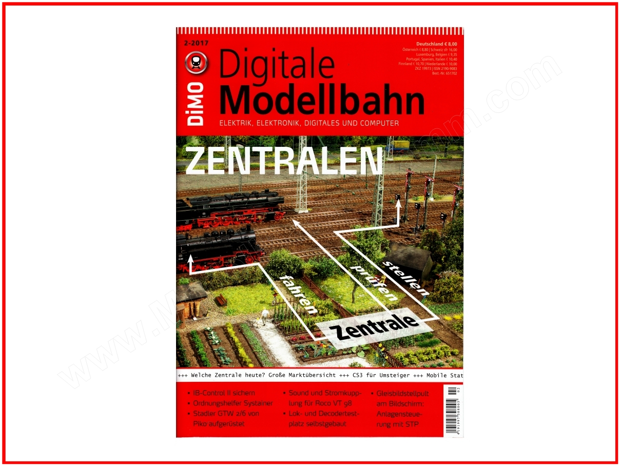 VGB Verlagsgruppe Bahn 651702, EAN 2000008719445: Dig. MB - Zentralen