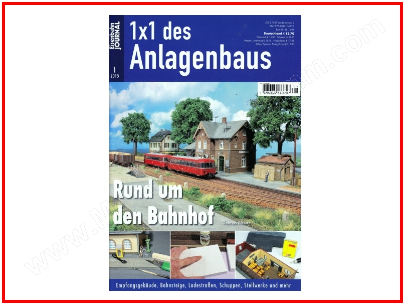 VGB Verlagsgruppe Bahn 681501, EAN 2000008556156: 1x1 Rund um den Bahnhof