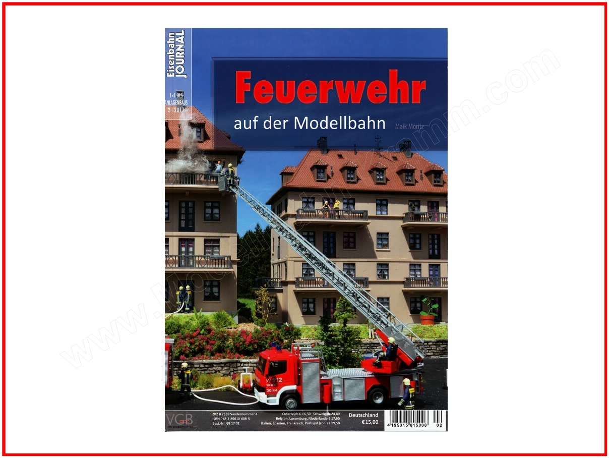 VGB Verlagsgruppe Bahn 681702, EAN 2000008731157: Feuerwehr auf der Modellbahn