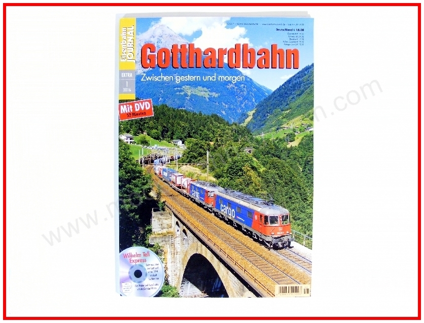 VGB Verlagsgruppe Bahn 701601, EAN 2000008640329: Gotthardbahn mit DVD