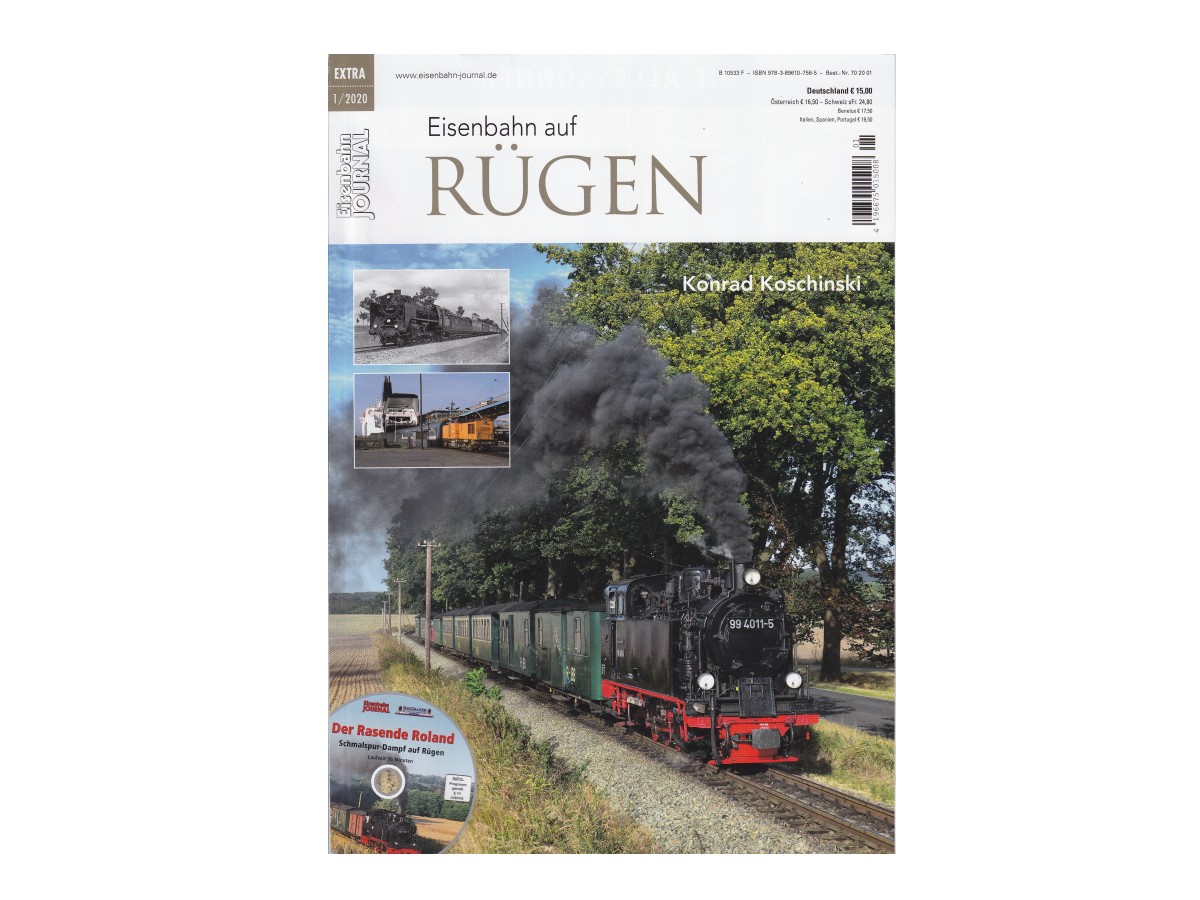 VGB Verlagsgruppe Bahn 702001, EAN 2000075198617: Eisenbahn auf Rügen