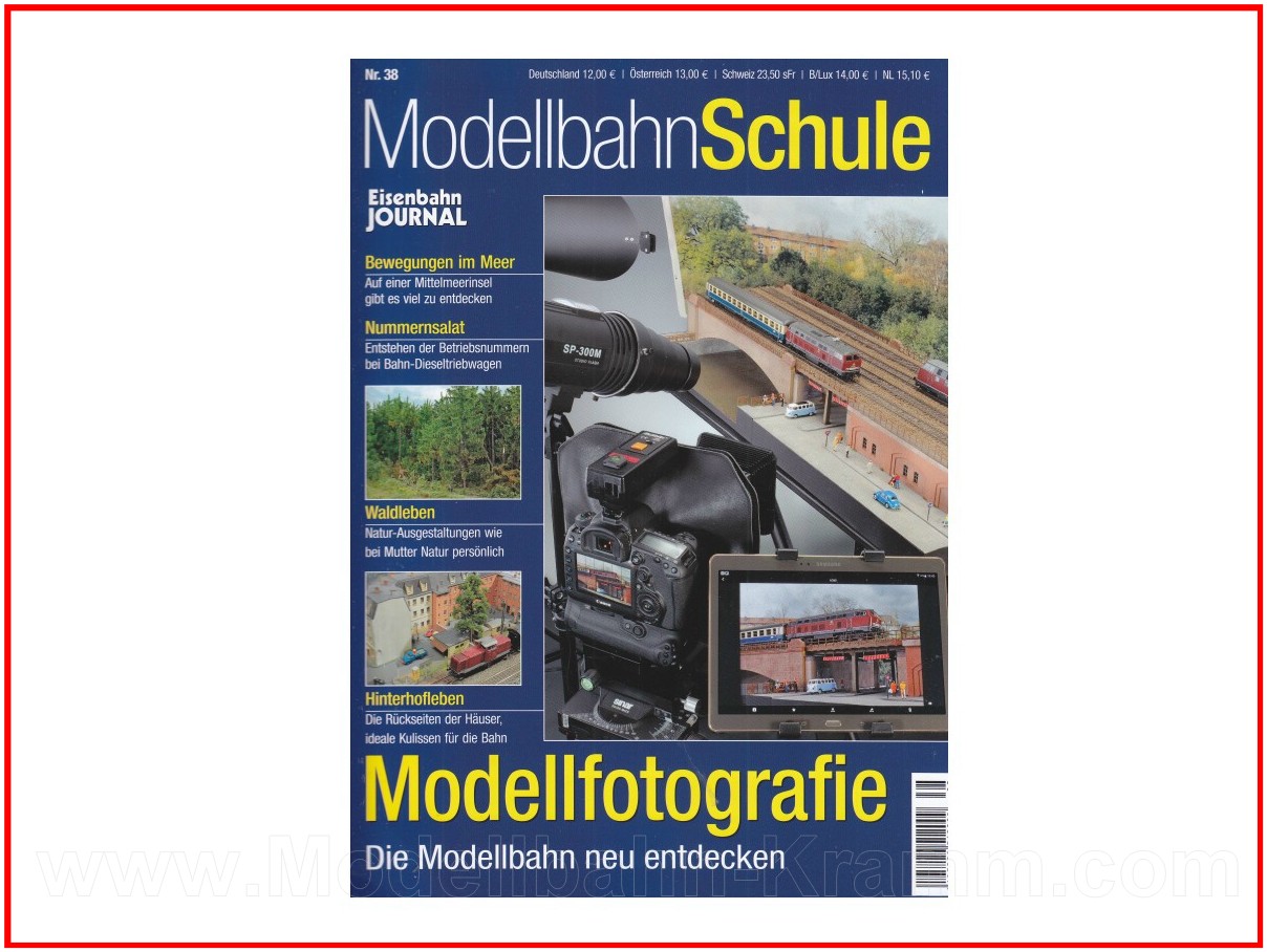VGB Verlagsgruppe Bahn 920038, EAN 2000008819688: MS-38, Modellfotografie