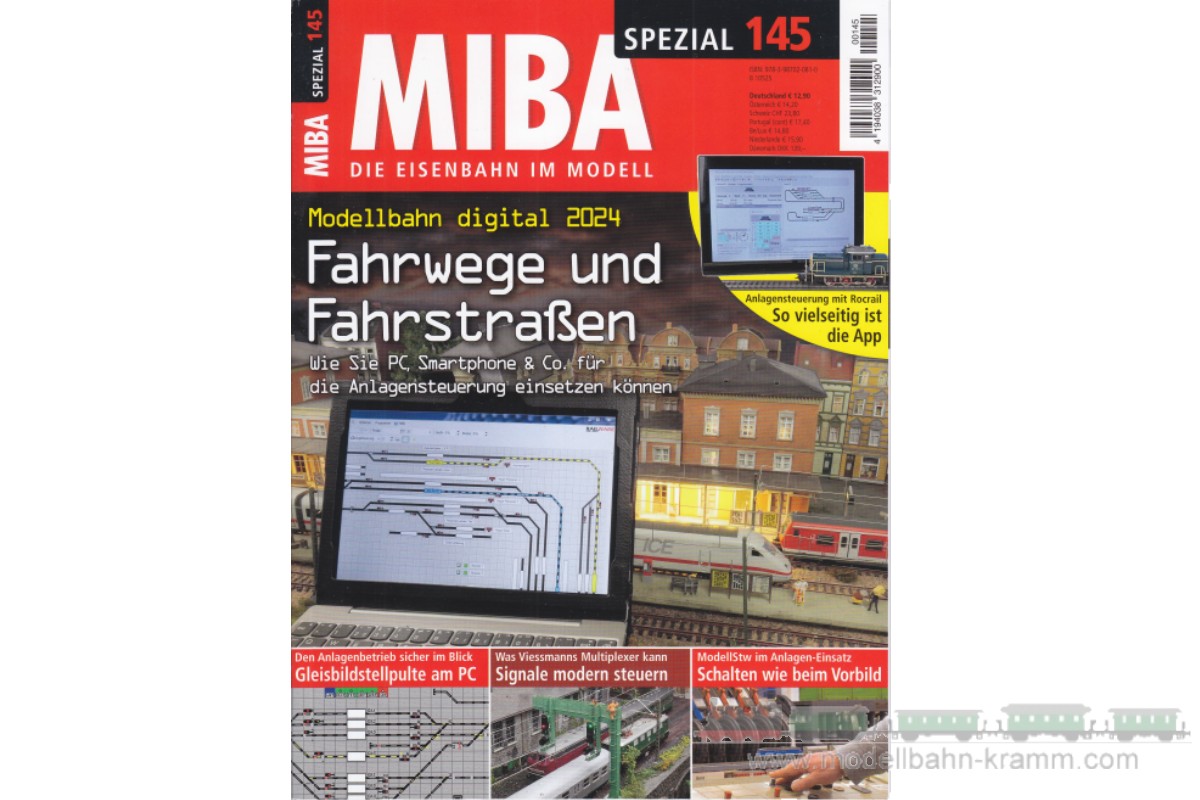 MIBA-Verlag 12014524, EAN 2000075592460: Miba Spezial 145 - Fahrwege und Fahrstraßen