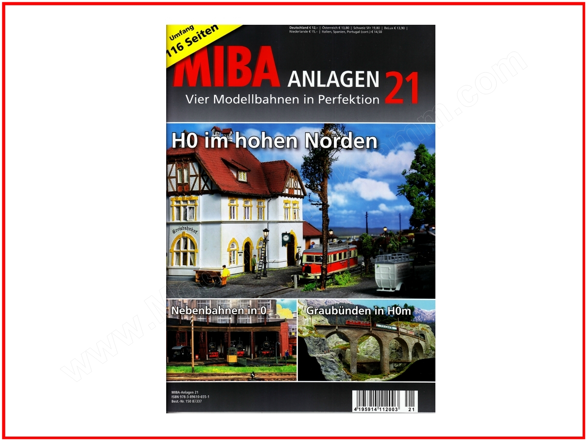 MIBA-Verlag 15087337, EAN 2000008729901: H0 im hohen Norden