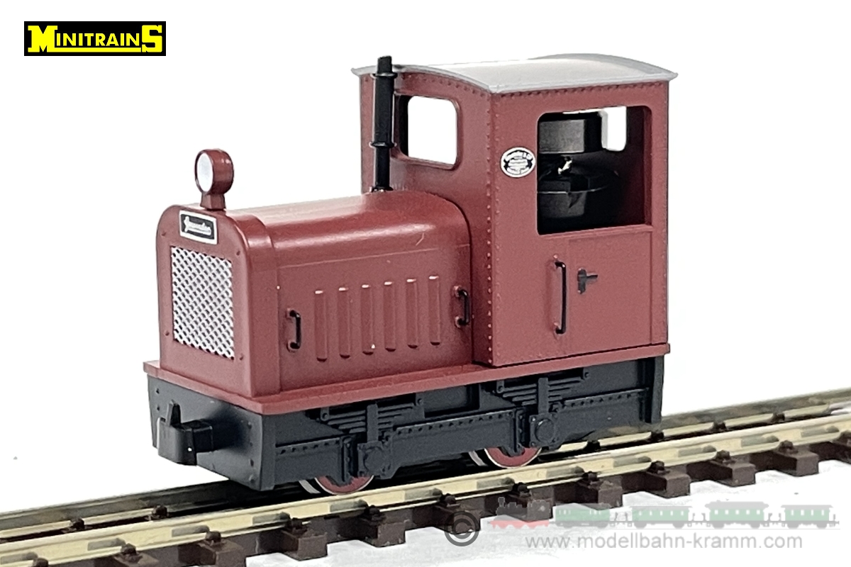 Minitrains 5012, EAN 4250906450126: H0e Diesellok Gmeinder rot