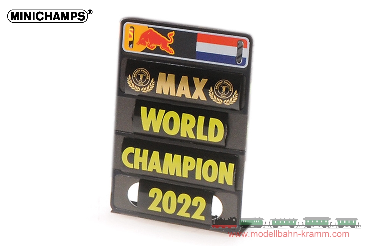 MiniChamps 110221801, EAN 4012138766631: 1:18 Red Bull Racing RB18 Max Verstappen