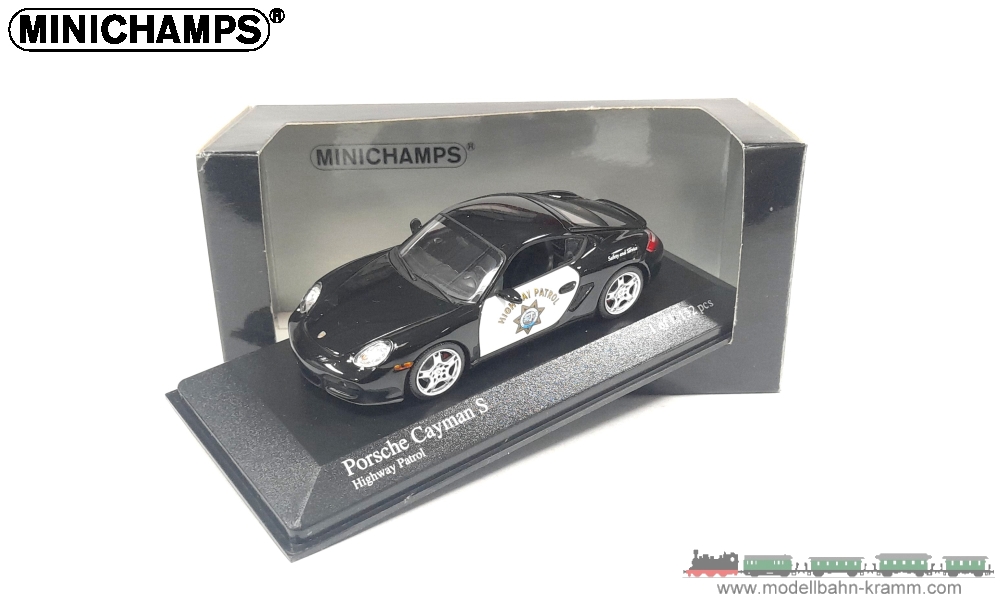 MiniChamps 400065691, EAN 2000003264131: Porsche Cayman Highway Patrol