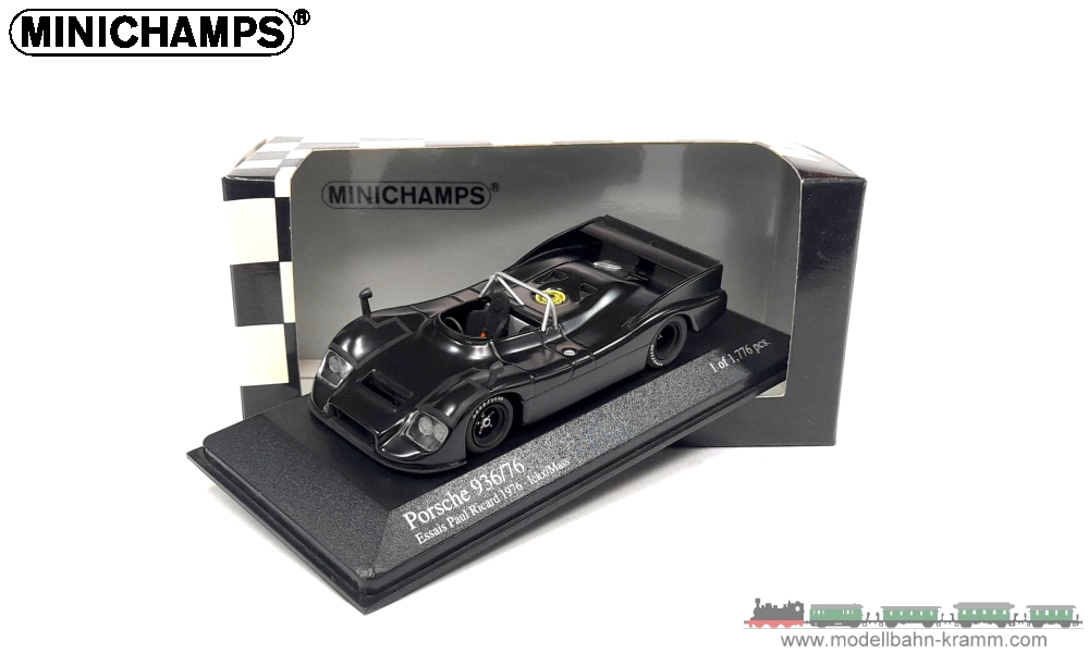 MiniChamps 400766600, EAN 4012138082250: Porsche 936/76 Testcar 1976