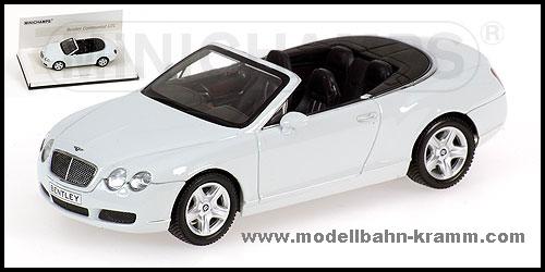 MiniChamps 436139031, EAN 4012138079915: Bentley Continental GTC  weiß